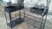 Мангал "Люкс Премиум" с выдвижной жаровней